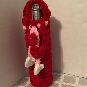 Hand Crocheted Wine Bottle cover